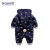 Ircomll Newest Top Quality Baby Clothing Sweatshirts Hooded Cotton Baby Rompers 2018 Spring Lucky Child Baby Costume