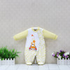 Newborn Long Sleeve Pure Cotton Rompers Baby O-Neck Button Suits Toddler Boys and Girls Clothing Children Gifts