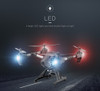 JD-11 Selfie Drone With Camera HD 2MP Long Flying 2.4G WiFi FPV Remote Control Quadcopter Aircraft 6-Axis Drone RC Helicopter