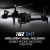 HR SH7 RC Helicopter 1080P 5MP Geature Selfie Drone With Camera HD WIFI FPV Long Flight Time Follow Me RC Quadcopter with Camera