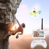 Mini Drone camera RC helicopter Altitude Hold Quadcopter with visible Monitor control 6 Axis Gyroscope