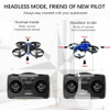 Mini Drone Dron Quadcopter Remote contral RC Drone Helicopter 2.4G 6 Axis Gyro Micro with Headless Mode Hold Altitude for adults