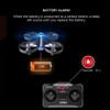 Mini Drone Dron Quadcopter Remote contral RC Drone Helicopter 2.4G 6 Axis Gyro Micro with Headless Mode Hold Altitude for adults