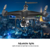 JJRC H68 2.4GHz 4CH Remote Control Quadcopter with 2MP Adjustable Camera WiFi FPV Drone Controllable lights RC Drone Toy