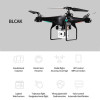 2018 new RC drone Wifi FPV HD adjustable focus camera 3MP / 720P RC helicopter stable hover four-axis aircraft