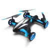 JJRC H23 2.4G 4CH 6 Axis Gyro RC Quadcopter with Wheels Land / Sky 2 in 1 RC Drone Mini Helicopter For Gift