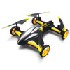 JJRC H23 2.4G 4CH 6 Axis Gyro RC Quadcopter with Wheels Land / Sky 2 in 1 RC Drone Mini Helicopter For Gift