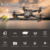 VISUO XS809HW Wifi FPV 2.0MP 720P Camera Drone 2.4G Selfie Drone Height Hold RC Quadcopter Dron RTF VS E58 JJRC H37 H36 Tello