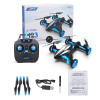   Mini RC Air-ground Amphibious Quadcopter With Wheels LED light  Headless Mode A key Return Helicopter VS SYMA X9