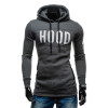 2017 New Brand Sweatshirt Men Hoodies letter print Fashion Solid Fleece Hoodie Mens Pullover Men's Tracksuits Moleton Masculino