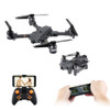 Drone with Camera XT-1 WIFI Dron 2.4G 6-axis Gyro FPV 2.0MP 3D Flip Altitude Hold Foldable RC Quadcopter w/ Two Batteries