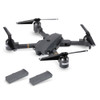 Drone with Camera XT-1 WIFI Dron 2.4G 6-axis Gyro FPV 2.0MP 3D Flip Altitude Hold Foldable RC Quadcopter w/ Two Batteries