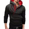 6XL Hoodies Men Brand Male Long Sleeve Hoodie Sweatshirt Mens Oblique Zipper Moletom Slim Tracksuit Sportswear Assassins Creed