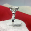 Amazing!  5CT Excellent Round Vintage Wedding Anniversary Engagement Ring Genuine Sterling Silver Simulate Diamond Ring