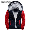 WEBONTINAL 2022 Winter Jacket Men Jackets Male Hooded Coats Quality Zipper Casual Brand Thicken Velvet Warm Tracksuit