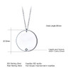 UMCHO Pure 925 Sterling Silver Necklaces Pendants For Women Custom Name Letter Chain Necklace Girl Friend Gift 2018 New