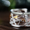 Lotus Fun Real 925 Sterling Silver Handmade Fine Jewelry Oriental Element Window Decoration Paper-cut Design Rings For Women