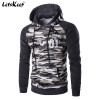 2018 New Letskeep mens camouflage pullover hoodies casual slim hooded sweatshirts men hip hop pocket camo hoodie tracksuit,MA226