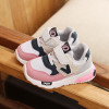 2018 New Kids Toddler Shoes For Baby Boys Girls Children Casual Sneakers Air Mesh Breathable Soft Running Sports Shoes Pink Gray