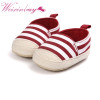 2017 Baby Striped Shoes Lovely Infant Boys Girls First Walkers Soft Sole Toddler Footwear