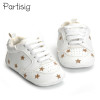 PU Leather Baby Shoes Soft Bottom Infant First Walkers Spring Autumn Star Baby Boy Sneaker Shoes
