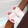 Lovely Fretwork White Children's Footwear for Babies 2017 NEW Autumn/Winter Baby Shoes Girl/Boy Cartoon Sneakers Newborns A08232