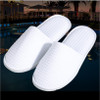  Top Quality White Fleece Close Toe Spa Slippers home guest slippers Salon Spa Pedicure Flip Flop Tools For Men and Women 