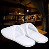  Top Quality White Fleece Close Toe Spa Slippers home guest slippers Salon Spa Pedicure Flip Flop Tools For Men and Women 