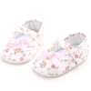 Mary Jane Ballet Dress Baby Toddler First Walkers Crib Floral Soft Soled Anti-Slip Shoes Infant Newborn Girls Princess Shoes