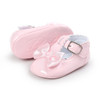 ROMIRUS Baby Shoes Girls Princess Patent Leather Mary Jane Bow First Walkers Toddler Pram Crib Buckle Dance Ballerina Shoe