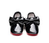 HONGTEYA tassel Patent leather Red bottom soft sole Baby Moccasins baby boys girls Shoes bow-tie Infant toddler first walkers