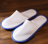 100 pairs/lot White Towelling Hotel Disposable Slippers Terry Spa Guest Shoes blue yellow blue green home Slippers