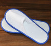 100 pairs/lot White Towelling Hotel Disposable Slippers Terry Spa Guest Shoes blue yellow blue green home Slippers