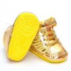 PU Leather Baby Shoes Soft Sole Golden Wings Crib Shoes Spring Autumn Cartoon First Walkers Baby Boy Girl Sneakers