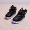 New 2018 Wing LED light girls boys boots Cool casual lovely baby shining glowing sneakers toddler first walkers cute baby shoes
