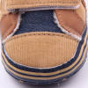 Fashion Warm Autumn Winter Canvas Stitching PU Baby Shoes Baby First Walker Toddler Shoes for baby boys