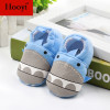Hooyi Animal Baby Boy shoe Newborn shoes 0 1 2 Year Infant Girl Boots Bebe First Walkers Boy Socks Cotton Embroidery Room Shoe