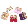 Summer PU Newborn Baby Girl Shoes First Walkers Princess Non-Slip Soft Sole Infant Child Toddler Shoes