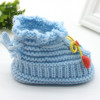 Winter Soft Woolen Baby Shoes Infants Crochet Knit Fleece Warm Boots Toddler Girl Boy Wool Snow Crib Shoes Booties 