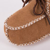 New Keep warm winter Genuine Leather Wool fur baby boy boots toddler girls soft Moccasins shoes with plush Sheepskin booties