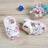 2018 Baby Sandals Newborn Baby Girl Sandals Summer Flower Baby Shoes Anti-Slip Closed Toe Leather Fashion Kids Sandals For Girls