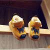 Children Snow Boots Plush Infant Baby Toddler Shoes Soft Sole Girls/Boys Ankle Boots with Cartoon Dog New Style Sonwshoes A10074