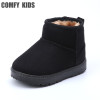 COMFY KID Winter Warm Child Snow Boots Shoes Plush Thicker Sole Boys Girls Snow Boots Shoes Size 22-33 Baby Toddler Shoes