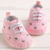 Babies Shoes For Baby Girl Spring White Pink Flowers Baby Shoes Female Baby Toddler Shoes A14LLR