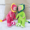 35CM Plush Stuffed Toys Baby Dolls Reborn Doll Toy For Kids Accompany Sleep Cute Vinyl Plush doll Girl Lifelike Kids Toys Gift