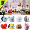  bts doll bt21 toys for children Soft plush girls stuff stuffed animals Anime Pillow Rabbits TATA VAN COOKY CHIMMY SHOOKY KOYA 