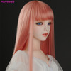 High Quality High Temperature Wire Pink Brown Red Wigs for 1/3 1/4 1/6 BJD Dolls