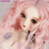 High Quality High Temperature Wire Pink Brown Red Wigs for 1/3 1/4 1/6 BJD Dolls