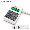 Wholesale PL-NC01 4 Slots LCD Display Smart Intelligent Battery Charger For AA/AAA NiCd NiMh Rechargeable Batteries PALO C