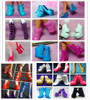 Original Clothing Suits For Monster High Dolls 30Pcs= Dresses + Shoes + Bags + Hangers Fashion Doll Set